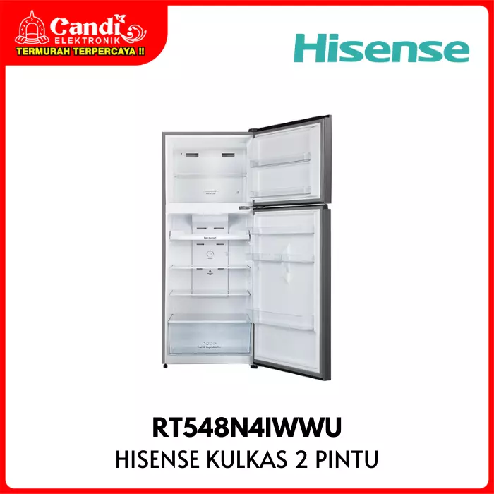 KULKAS BIG REFF 2 PINTU HISENSE